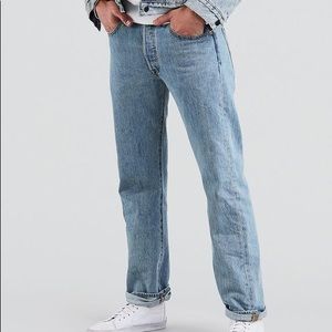 501 ORIGINAL FIT MENS JEANS 30x30 NWOT STONEWASH